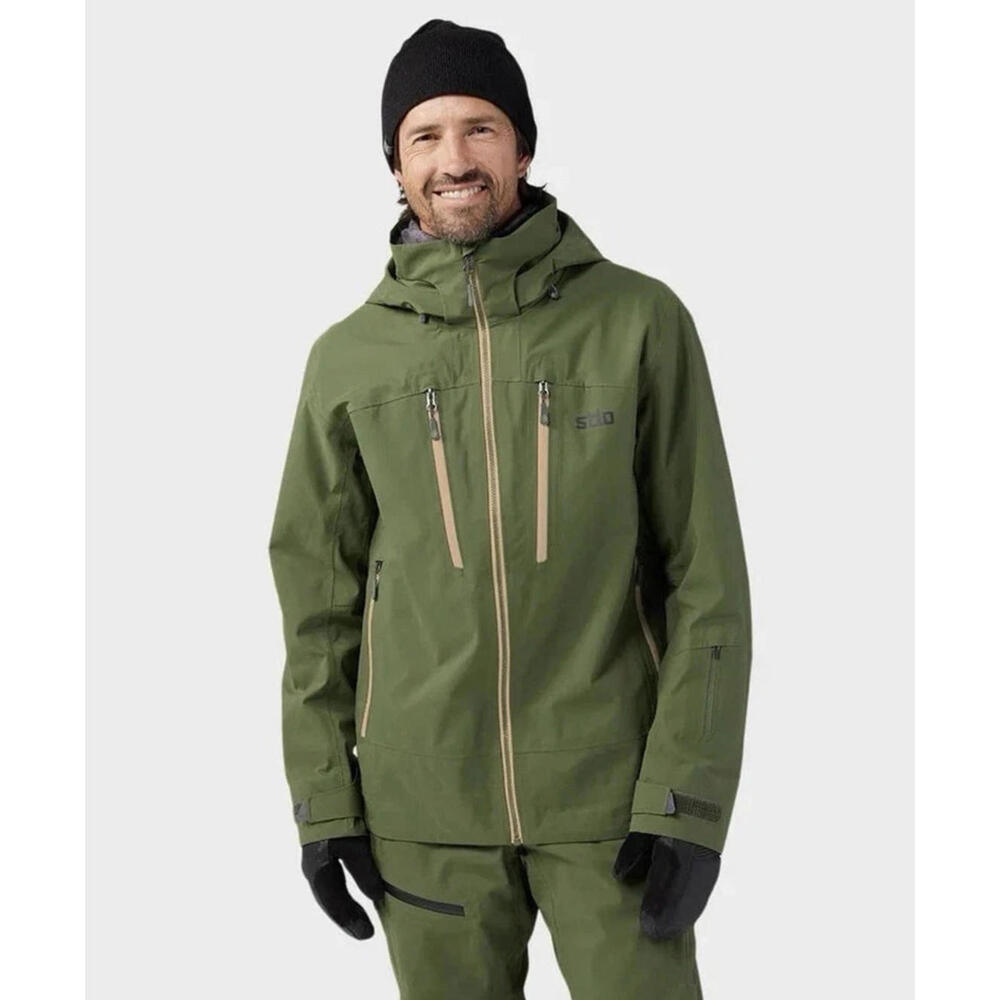 NWT $465 Stio Environ Jacket  Men's Size S Dermizax Pine Forest Green